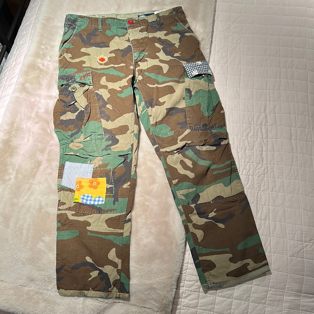 Men’s Atelier&Repairs Cargo Camo Pants